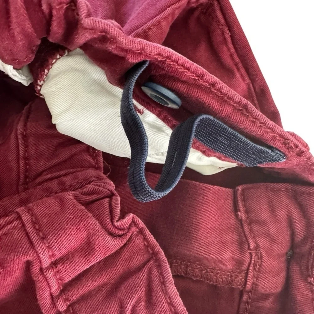 The Children’s Place Boys Uniform Stretch Skinny Chino Pants Burgundy Slim 16
